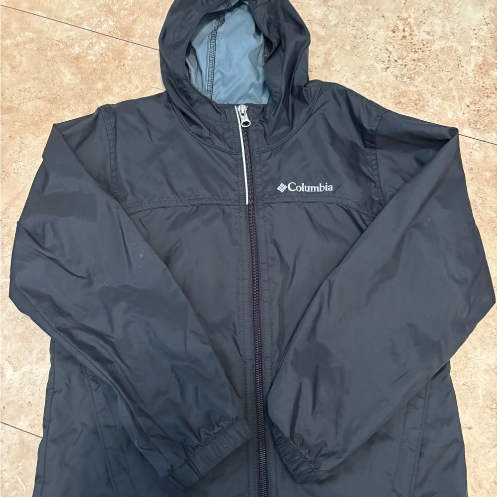 Columbia Kids Black Jacket Waterproof